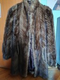 Haină de blană naturală - Nurcă/Vizon