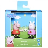 PEPPA PIG PRIETENI BUNI SET 2 FIGURINE PEPPA SI OITA SUZY SuperHeroes ToysZone, Hasbro