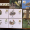 man - pasari - serie 4 timbre MNH, 4 FDC, 4 maxime, fauna wwf