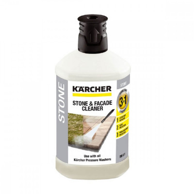 Detergent Karcher, pentru fatade de piatra 3 in 1, 1 litru foto