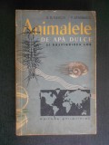 G. D. Vasiliu - Animalele de apa dulce si raspandirea lor (autograf, dedicatie)