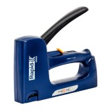 Rapid 20009502, capsator dual Rapid R453E, ptr capse nr. 53 si cuie nr. 8, 2 in 1 pentru tamplarie si tapiterie, maner ergonomic