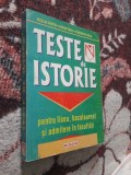 ✅ TESTE DE ISTORIE PENTRU LICEU, BACALAUREAT ȘI ADMITERE &Icirc;N FACULTĂȚI * NICULAE CRISTEA * ADRIAN PASCU * CONSTANTIN SELEA * EDITURA NICULESCU * 1999