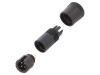 Conector Circular Tata BINDER Serie 719, 4 Pini, Aurit, 3A, 60V, IP40, 24AWG