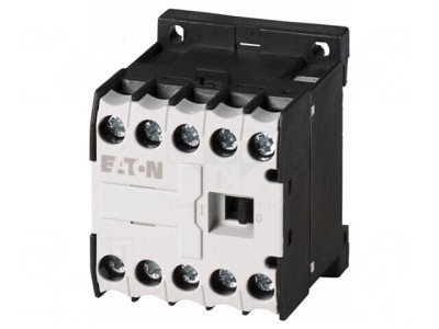 Contactor 4P NO 24VDC 6A DIN Rail foto