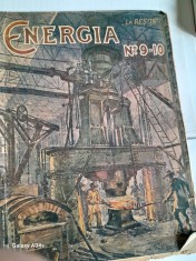 Revista ENERGIA-LA RESITA-Anul I-nr 10-11 din 1921REVISTA PENTRU POPULARIZAREA TEHNICEI