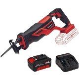 Einhell TE-AP 18/26 Li PXC + Starter Kit - Fierastrau sabie + Set 1 acumulator si incarcator Li-Ion 18 V 4 Ah