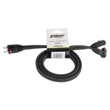 Cablu RCA Four Connect, 4-800161, Basic, 1 METRU, 2 canale