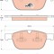 TRW GDB1821 COTEC set placute frana,frana disc