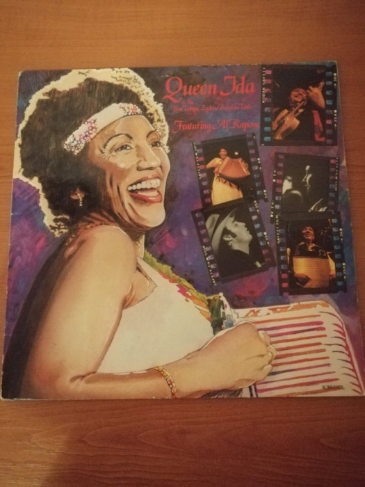 Queen Ida and Bon Temps Zydeco Band feat Al Rapone vinil vinyl