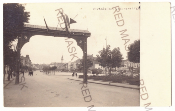 2785 - TARGU-MURES, Romania - old postcard, real PHOTO - unused