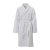 Halat Baie Bumbac Gofrat Unisex Heinner S/M, Tip Kimono, Guler, Buzunare, Cordon, 100% Bumbac 300gr/mp, Hotel, Spa, Piscina