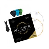 SHAMAN 11-52 Set corzi chitara acustica 6+2 bonus +3 penele