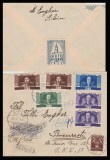 1935 Romania - Plic circulat cu seria completa Horea, Closca si Crisan + vigneta