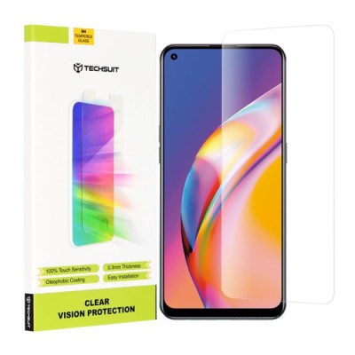 Folie pentru Oppo A94 4G / A94 5G / A74 4G / A95 / Reno5 Lite / Reno5 Z / Reno7 5G / Find X5 Lite / Realme 9 4G / 9 Pro Plus - Techsuit Clear Vision G foto