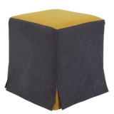 TABURET CUBE T - PRINT - Stofa Print-010-pisici roz