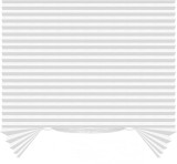 Draperie pentru Fereastra, cu Sistem de Prindere Autoadeziv Inclus, din PVC Textil, 60 x 150 cm Alb 150 cm 60 cm Alb 1 BUCATA 1