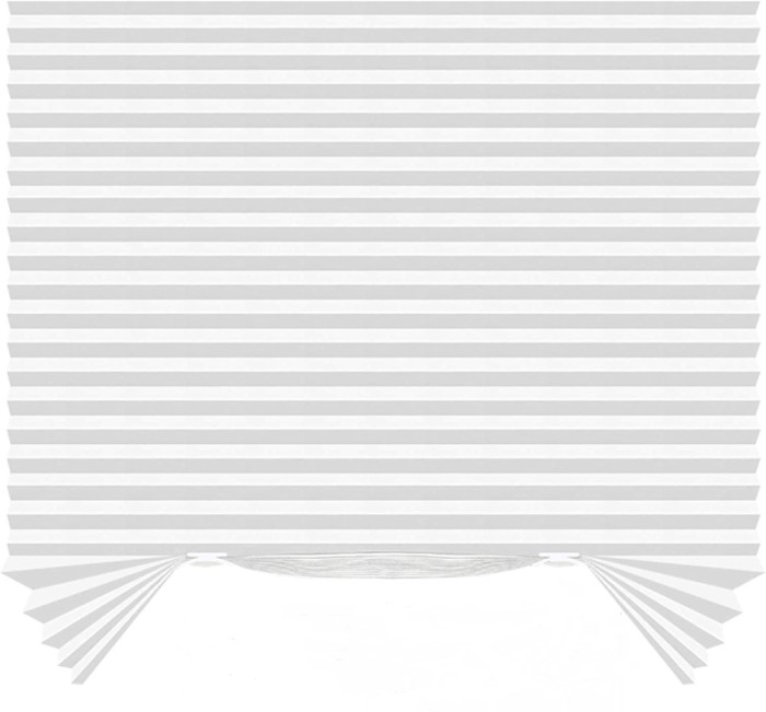 Draperie pentru Fereastra, cu Sistem de Prindere Autoadeziv Inclus, din PVC Textil, 60 x 150 cm Alb 150 cm 60 cm Alb 1 BUCATA 1