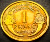 Moneda istorica 1 FRANC - FRANTA, anul 1938 *cod 4042 B, Europa