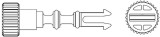 MAHLE CRX 52 000P Surub, buson radiator