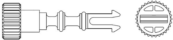 MAHLE CRX 52 000P Surub, buson radiator