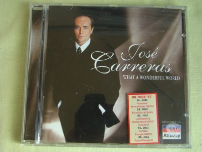 JOSE CARRERAS - What A Wonderful World - C D Original ca NOU foto