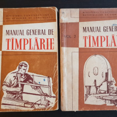 Manual general de tâmplărie. Prelucrarea manuală / mecanică a lemnului (2 vol.)