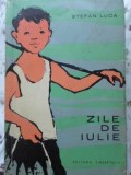 Zile de Iulie - Stefan Luca, Roman, Editura Tineretului, 1961, 242 pagini