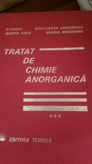 LXXC3 Tratat de chimie anorganica vol 3 -Spacu, Stan, Gheorghiu,M.Brezeanu-1978 foto