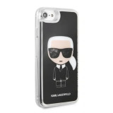 Husa Hard iPhone 6/6s/7/8 Karl Lagerfeld Liquid Neagra