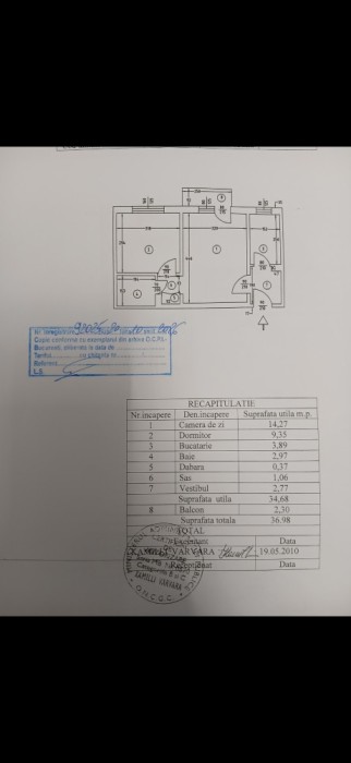 Apartament cu doua camere