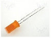 Dioda LED 5mm, portocalie, plat, 2...2.5V, KINGBRIGHT ELECTRONIC - L-483EDT