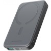 Baterie Externa Wireless Joyroom JR-W020 Mini, 5000mAh, 20W, QC + PD + FQI, 1 x QI - 1 x USB-A - 1 x USB-C, Neagra
