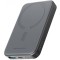 Baterie Externa Wireless Joyroom JR-W020 Mini, 5000mAh, 20W, QC + PD + FQI, 1 x QI - 1 x USB-A - 1 x USB-C, Neagra