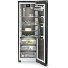 Frigider cu o usa Liebherr RBbsc 528i Peak, BioFresh, 384 l, H 185.5 cm, Clasa C, BlackSteel, Dark Inox