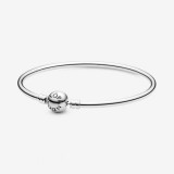 Pandora 590713-21, Femeie Brățară tip cuff din Argint