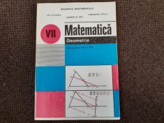 MATEMATICA GEOMETRIE MANUAL PENTRU CLASA A VII A 1995 ION CUCULESCU