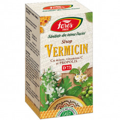 Sirop Vermicin cu Miere, Propolis si Vit.C Fares 100ml