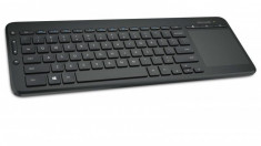 Tastatura Microsoft All-in-One Wireless Negru foto