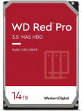 HDD Red Pro NAS Western Digital WD142KFGX, 14TB, SATA-III 6Gb/s, 7200 RPM, 512MB, 3.5inch