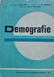 Carte Demografie, Virgil Sora, 1983, 262 pagini, Cartonata, Romana, 17x24 cm