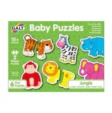 Cumpara ieftin Puzzle Galt Baby - Animale din jungla, 2 piese