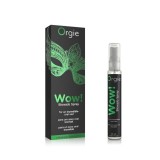 Spray pentru sex oral profund Orgie WOW Mint, verde, 10 ml