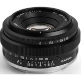 Obiectiv Manual TTArtisan 25mm F2 APS-C Black