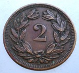 7.289 ELVETIA 2 RAPPEN 1893 B