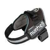 Ham reglabil pentru caini Nunbell, poliester si aliaj durabil, respirabil, 40&ndash;70 kg, 82&ndash;115 cm, XXL, negru