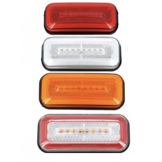 Lampa laterala LED NEON , lumina rosie, 2 Functii ,12-24V