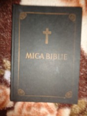 Mica biblie / editura Arhiepiscopiei romano - catolice , an 1987/ 254 pagini