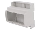 Carcasă pentru șină DIN 90mm x 87,8mm x 62mm gri