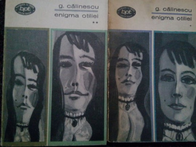 G. Calinescu - Enigma Otiliei, 2 vol. (editia 1967) foto